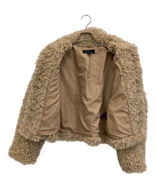 ZARA（ザラ）ZARA (ザラ) ボアジャケット ベージュ サイズ:Mの古着・服飾アイテム