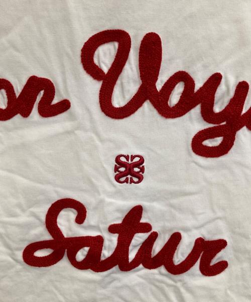 SATURDAY（サタデー）SATURDAY (サタデー) Bon Voyage Tシャツ ホワイト サイズ:Mの古着・服飾アイテム