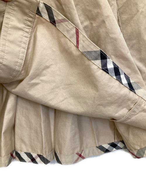 BURBERRY LONDON（バーバリーロンドン）BURBERRY LONDON (バーバリーロンドン) フレンチスリーブワンピース ベージュ サイズ:40の古着・服飾アイテム