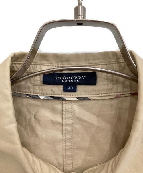 BURBERRY LONDON（バーバリーロンドン）BURBERRY LONDON (バーバリーロンドン) ジャケット ベージュ サイズ:40の古着・服飾アイテム