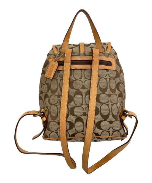COACH（コーチ）COACH (コーチ) リュック ブラウンの古着・服飾アイテム