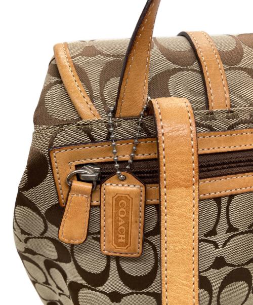 COACH（コーチ）COACH (コーチ) リュック ブラウンの古着・服飾アイテム