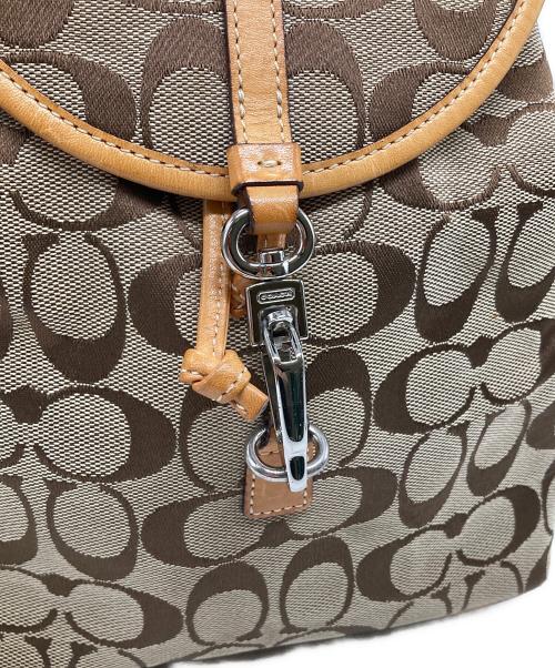COACH（コーチ）COACH (コーチ) リュック ブラウンの古着・服飾アイテム