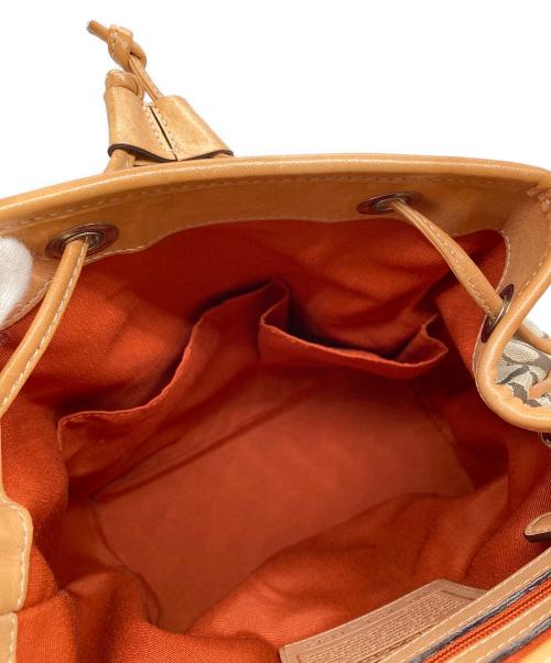 COACH（コーチ）COACH (コーチ) リュック ブラウンの古着・服飾アイテム