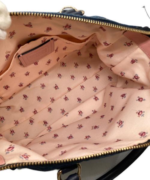 COACH（コーチ）COACH (コーチ) デニムハンドバッグ インディゴの古着・服飾アイテム