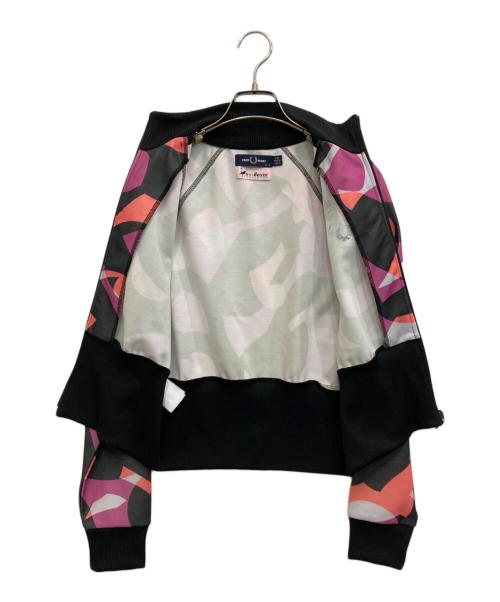FRED PERRY（フレッドペリー）FRED PERRY (フレッドペリー) amywinehouse ジャケット ブラック サイズ:36の古着・服飾アイテム