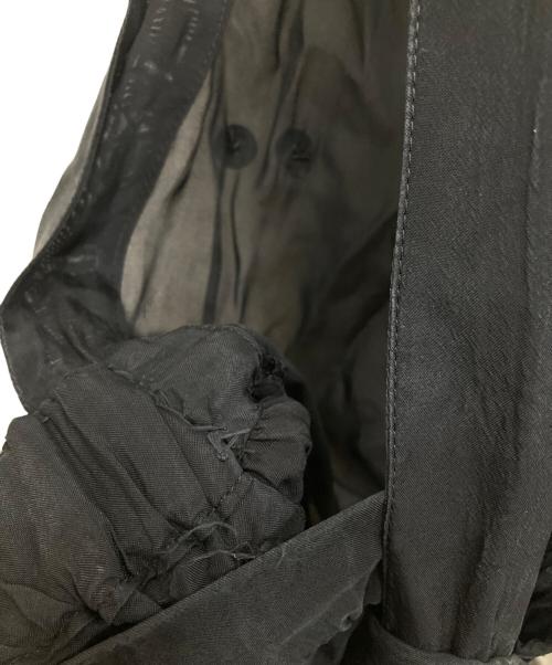 tricot COMME des GARCONS（トリココムデギャルソン）tricot COMME des GARCONS (トリココムデギャルソン) ビジューティアードワンピース ブラック サイズ:Mの古着・服飾アイテム