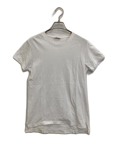 AURALEE（オーラリー）AURALEE (オーラリー) SEAMLESS CREW NECK TEE ホワイト サイズ:1の古着・服飾アイテム