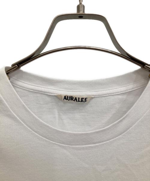 AURALEE（オーラリー）AURALEE (オーラリー) SEAMLESS CREW NECK TEE ホワイト サイズ:1の古着・服飾アイテム