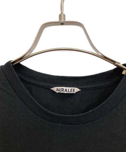 AURALEE（オーラリー）AURALEE (オーラリー) SEAMLESS CREW NECK TEE ブラック サイズ:1の古着・服飾アイテム