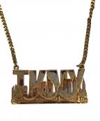 SWAGGERスワッガー）の古着「TKNYネックレス」｜ゴールド