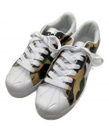 A BATHING APE（アベイシングエイプ）の古着「1ST CAMO SKULL STA」｜ホワイト