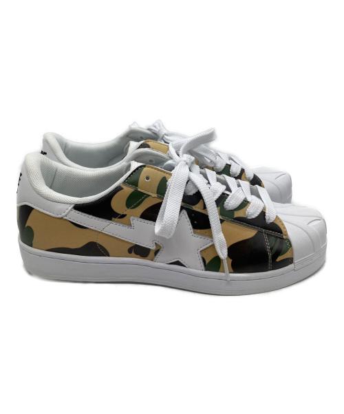 A BATHING APE（アベイシングエイプ）A BATHING APE (アベイシングエイプ) 1ST CAMO SKULL STA ホワイト サイズ:27.5の古着・服飾アイテム