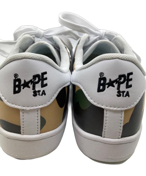 A BATHING APE（アベイシングエイプ）A BATHING APE (アベイシングエイプ) 1ST CAMO SKULL STA ホワイト サイズ:27.5の古着・服飾アイテム