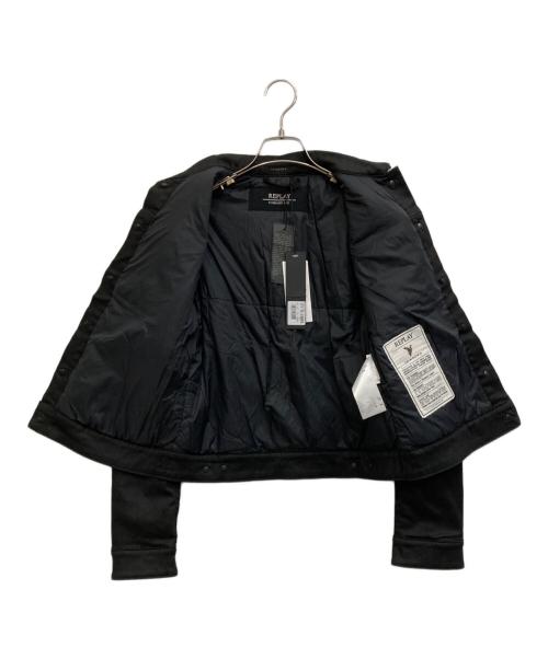 REPLAY（リプレイ）REPLAY (リプレイ) トラッカージャケット ブラック サイズ:Mの古着・服飾アイテム
