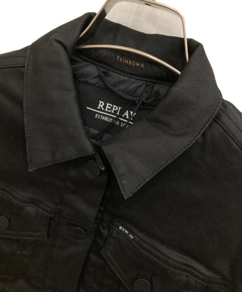 REPLAY（リプレイ）REPLAY (リプレイ) トラッカージャケット ブラック サイズ:Mの古着・服飾アイテム