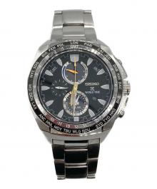 SEIKO（セイコー）の古着「クロノグラフ」｜ブラック