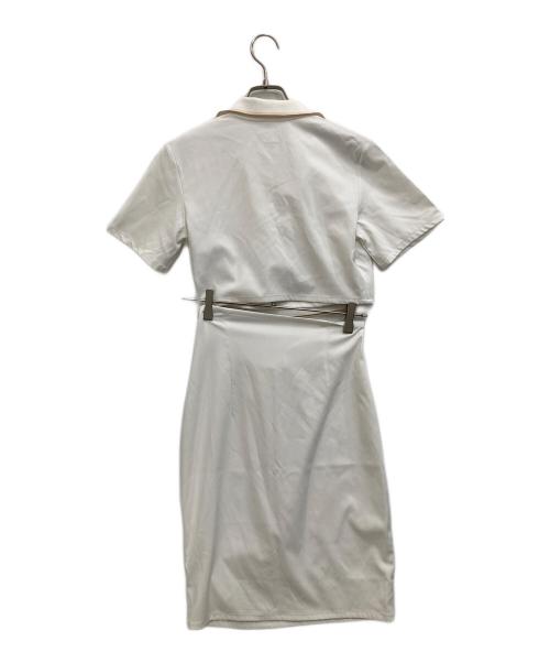 NIKE（ナイキ）NIKE (ナイキ) JACQUEMUS (ジャックムス) La Robe Polo ホワイト サイズ:Ｌの古着・服飾アイテム