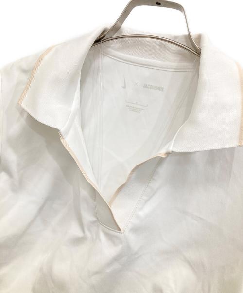 NIKE（ナイキ）NIKE (ナイキ) JACQUEMUS (ジャックムス) La Robe Polo ホワイト サイズ:Ｌの古着・服飾アイテム