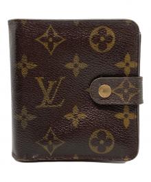 LOUIS VUITTON（ルイ ヴィトン）の古着「2つ折り財布」｜ブラウン