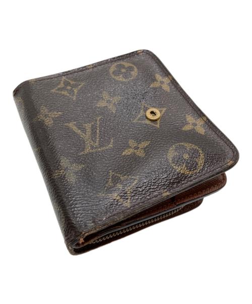 LOUIS VUITTON（ルイ ヴィトン）LOUIS VUITTON (ルイ ヴィトン) 2つ折り財布 ブラウンの古着・服飾アイテム
