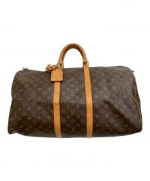 LOUIS VUITTON（ルイ ヴィトン）の古着「トラベルバッグ M41424 キーポル55」｜ブラウン