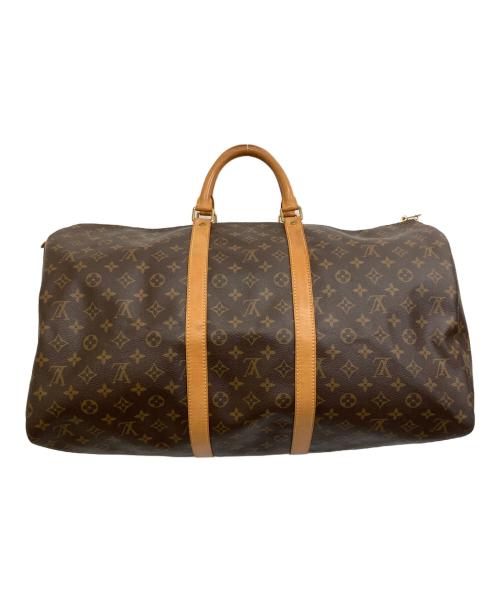 LOUIS VUITTON（ルイ ヴィトン）LOUIS VUITTON (ルイ ヴィトン) トラベルバッグ M41424 キーポル55 ブラウンの古着・服飾アイテム