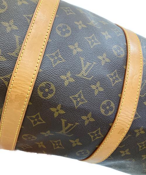 LOUIS VUITTON（ルイ ヴィトン）LOUIS VUITTON (ルイ ヴィトン) トラベルバッグ M41424 キーポル55 ブラウンの古着・服飾アイテム