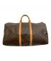 LOUIS VUITTON (ルイ ヴィトン) トラベルバッグ M41424 キーポル55 ブラウン：78000円