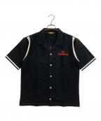 TENDERLOIN(合同会社テンダーロイン)テンダーロイン（ゴウドウガイシャ テンダーロイン））の古着「BOWLING SHIRTS」｜ブラック