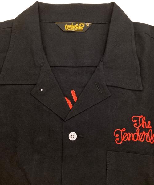 TENDERLOIN(合同会社テンダーロイン)（テンダーロイン（ゴウドウガイシャ テンダーロイン））TENDERLOIN(合同会社テンダーロイン) (テンダーロイン（ゴウドウガイシャ テンダーロイン）) BOWLING SHIRTS ブラック サイズ:Sの古着・服飾アイテム