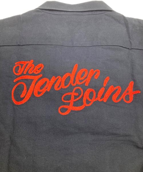 TENDERLOIN(合同会社テンダーロイン)（テンダーロイン（ゴウドウガイシャ テンダーロイン））TENDERLOIN(合同会社テンダーロイン) (テンダーロイン（ゴウドウガイシャ テンダーロイン）) BOWLING SHIRTS ブラック サイズ:Sの古着・服飾アイテム