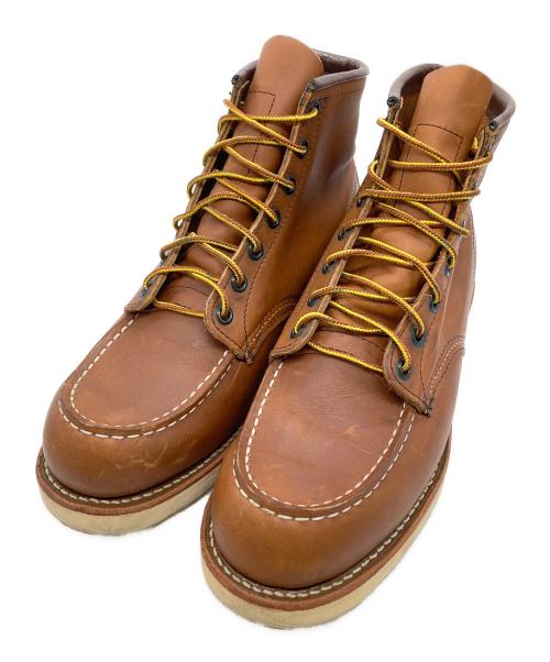 RED WING（レッドウィング）RED WING (レッドウィング) 6 inch Classic Moc Boots ブラウン サイズ:UK8の古着・服飾アイテム