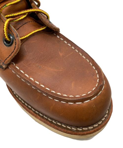 RED WING（レッドウィング）RED WING (レッドウィング) 6 inch Classic Moc Boots ブラウン サイズ:UK8の古着・服飾アイテム