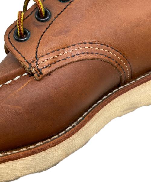 RED WING（レッドウィング）RED WING (レッドウィング) 6 inch Classic Moc Boots ブラウン サイズ:UK8の古着・服飾アイテム