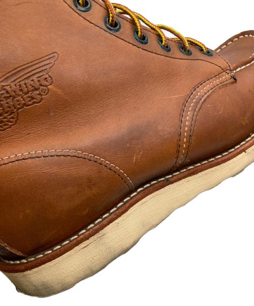 RED WING（レッドウィング）RED WING (レッドウィング) 6 inch Classic Moc Boots ブラウン サイズ:UK8の古着・服飾アイテム