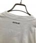 中古・古着 sacai (サカイ) プリントTシャツ ホワイト サイズ:3：7000円