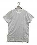 Maison Margielaメゾンマルジェラ）の古着「21SS ICON ロゴプリントクルーネックTシャツ」｜ホワイト