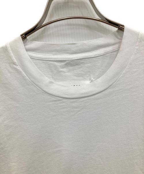 Maison Margiela（メゾンマルジェラ）Maison Margiela (メゾンマルジェラ) 21SS ICON ロゴプリントクルーネックTシャツ ホワイト サイズ:52の古着・服飾アイテム