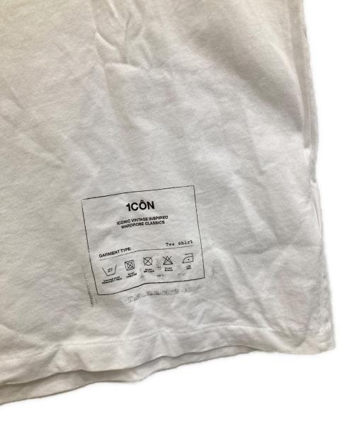 Maison Margiela（メゾンマルジェラ）Maison Margiela (メゾンマルジェラ) 21SS ICON ロゴプリントクルーネックTシャツ ホワイト サイズ:52の古着・服飾アイテム