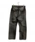 ANCELLM (アンセルム) 加工デニムパンツ Ex．DAMAGE DENIM STRAIGHT 5P PANTS グレー サイズ:2：23000円