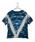 pinkfloyd（ピンクフロイド）の古着「タイダイTシャツ」｜ネイビー