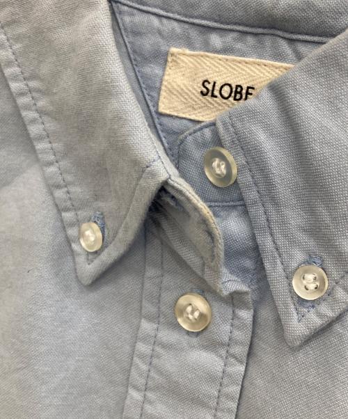 SLOBE citron（スローブシトロン）SLOBE citron (スローブシトロン) 刺繍シャツ スカイブルー サイズ:-の古着・服飾アイテム
