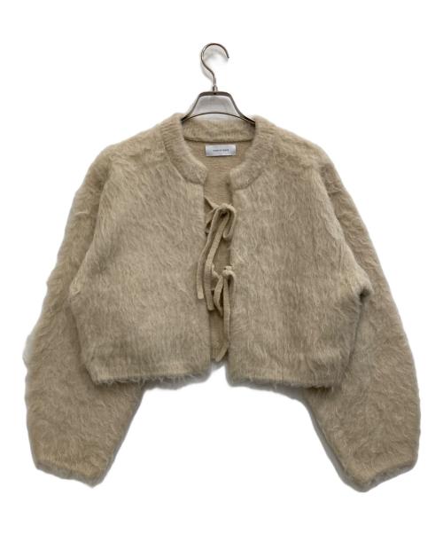 Adam et Rope（アダム エ ロペ）Adam et Rope (アダム エ ロペ) カーディガン ベージュ サイズ:Fの古着・服飾アイテム