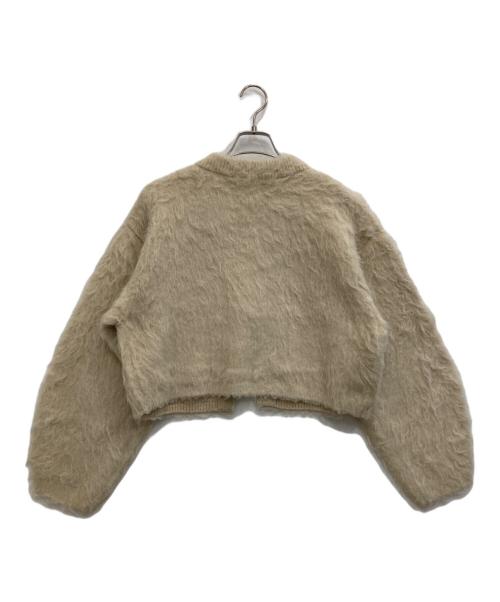Adam et Rope（アダム エ ロペ）Adam et Rope (アダム エ ロペ) カーディガン ベージュ サイズ:Fの古着・服飾アイテム
