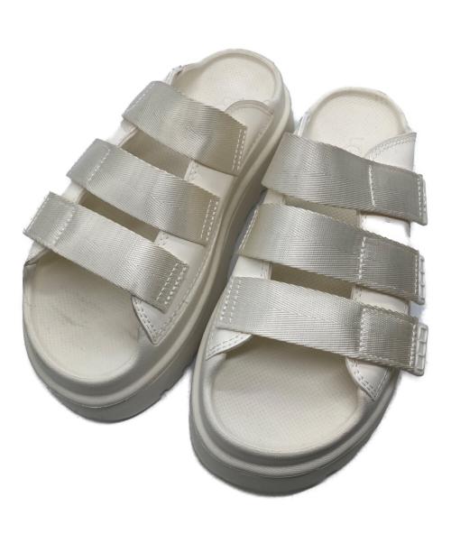 UGG（アグ）UGG (アグ) GoldenGlow Slide アイボリー サイズ:24の古着・服飾アイテム