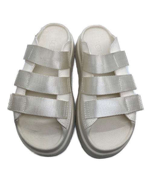 UGG（アグ）UGG (アグ) GoldenGlow Slide アイボリー サイズ:24の古着・服飾アイテム