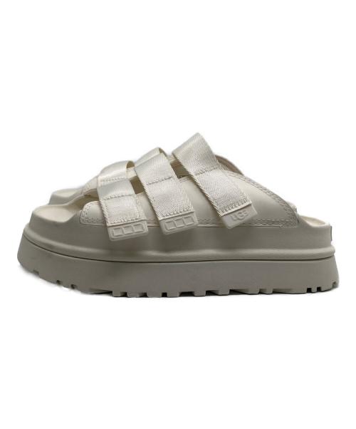 UGG（アグ）UGG (アグ) GoldenGlow Slide アイボリー サイズ:24の古着・服飾アイテム