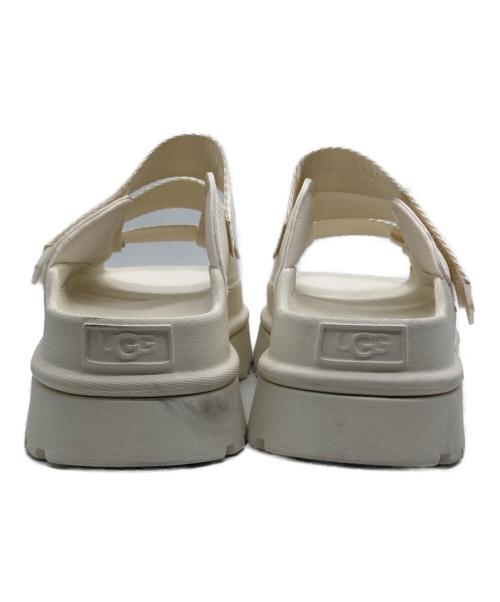 UGG（アグ）UGG (アグ) GoldenGlow Slide アイボリー サイズ:24の古着・服飾アイテム