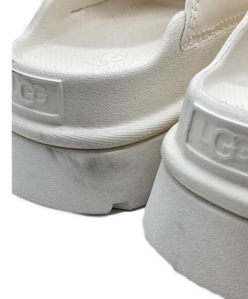 UGG（アグ）UGG (アグ) GoldenGlow Slide アイボリー サイズ:24の古着・服飾アイテム